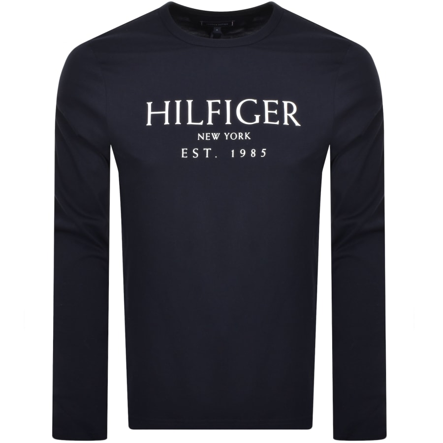 Tommy hilfiger big logo t shirt top